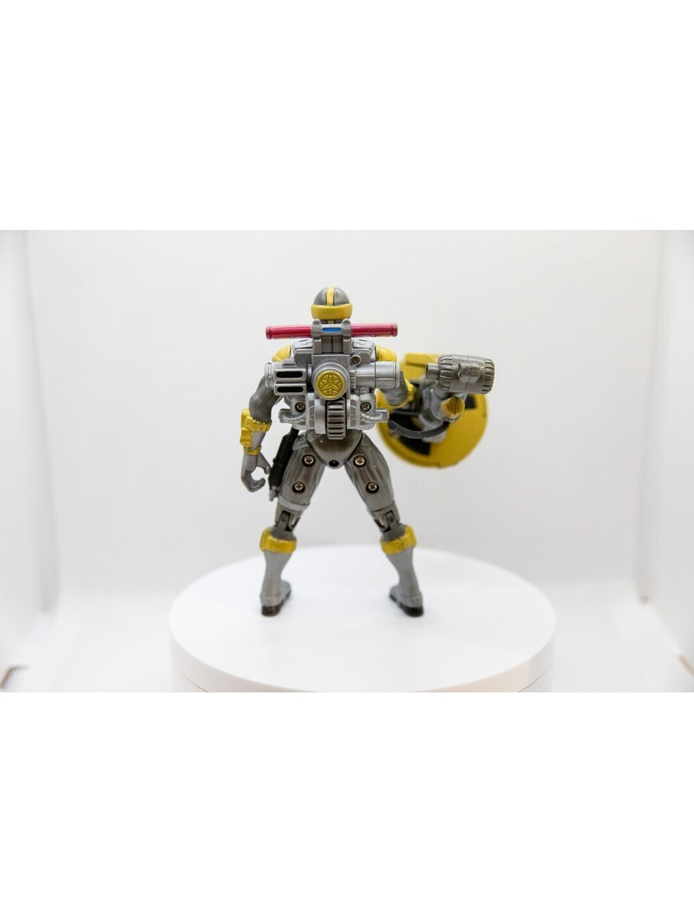 Power Rangers Lightspeed Rescue Titanium Mega Battle Ranger Figure Bandai - Picture 4 of 4